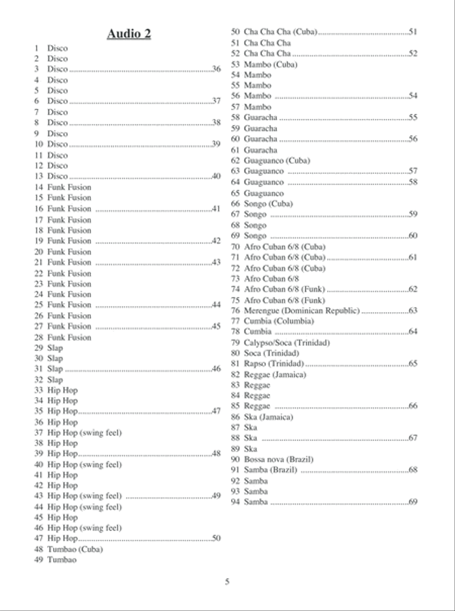 Encyclopedia of Bass Riffs Bass Guitar scores gallery preview page 6