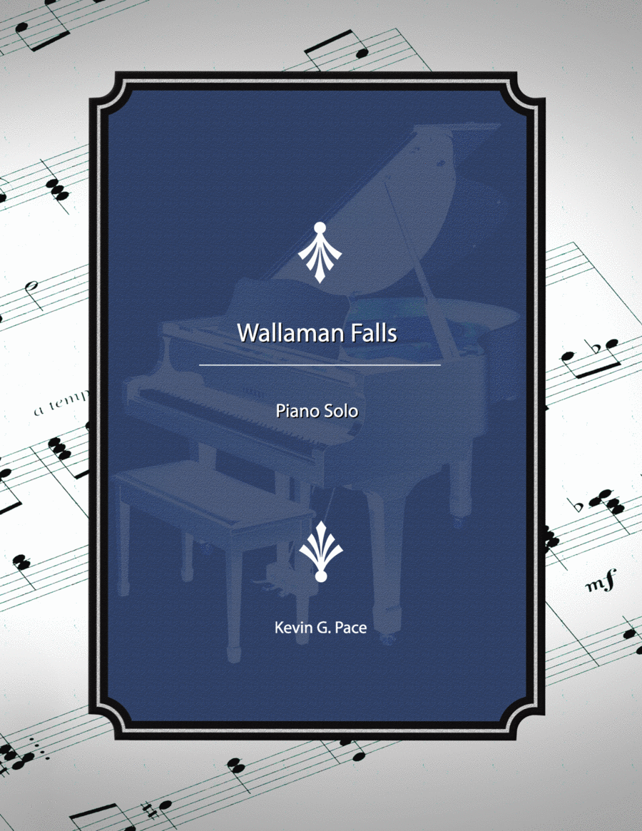 Wallaman Falls, piano solo Piano Solo scores gallery preview page 1
