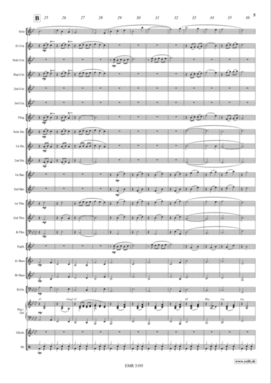 Lauretta Brass Band scores gallery preview page 6