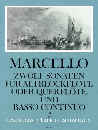 Book cover for 12 Sonatas op. 2/3 Volume 3: 7-9