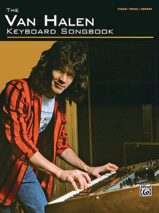 Book cover for The Van Halen Keyboard Songbook