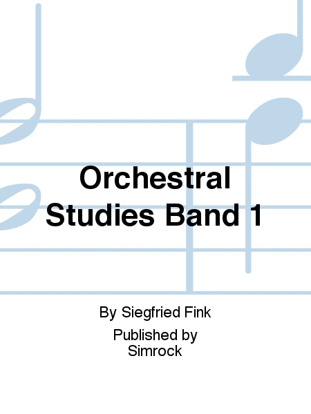 Orchestral Studies Band 1