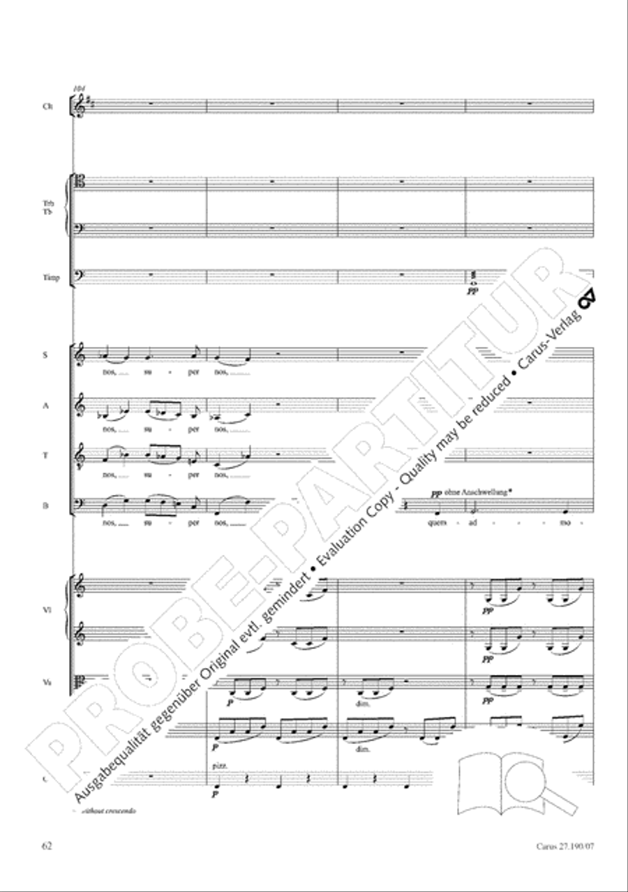Te Deum 4-Part scores gallery preview page 70
