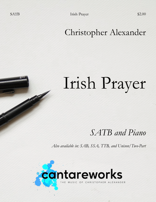 Irish Prayer (SATB)