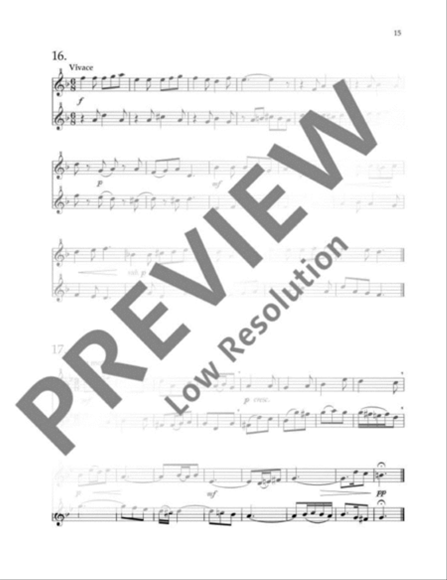 Recorder Sight-Reading 2 Recorder scores gallery preview page 16