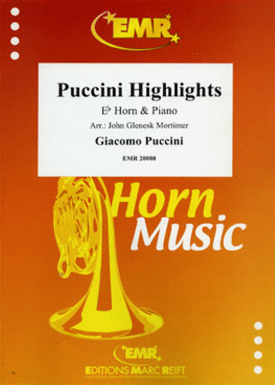 Puccini Highlights Horn scores gallery preview page 1