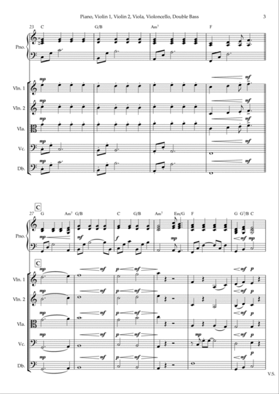 The Call Piano Quintet scores gallery preview page 4