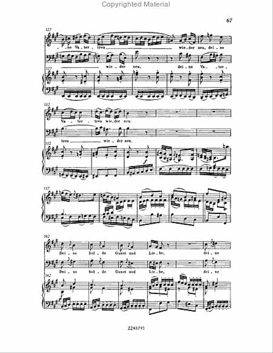 Christmas Oratorio, BWV 248 Choir scores gallery preview page 66