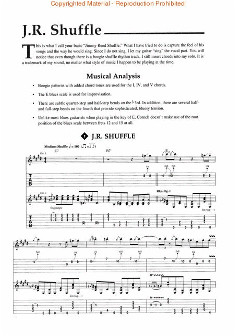 Rhythm & Blues Guitar Electric Guitar scores gallery preview page 2