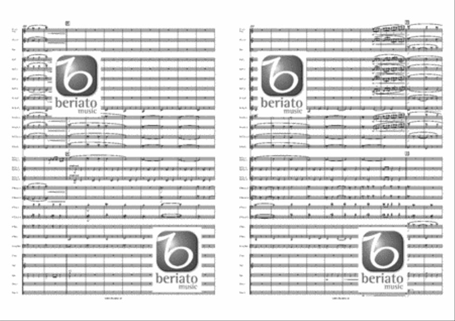 Coppa Fragole Concert Band scores gallery preview page 16