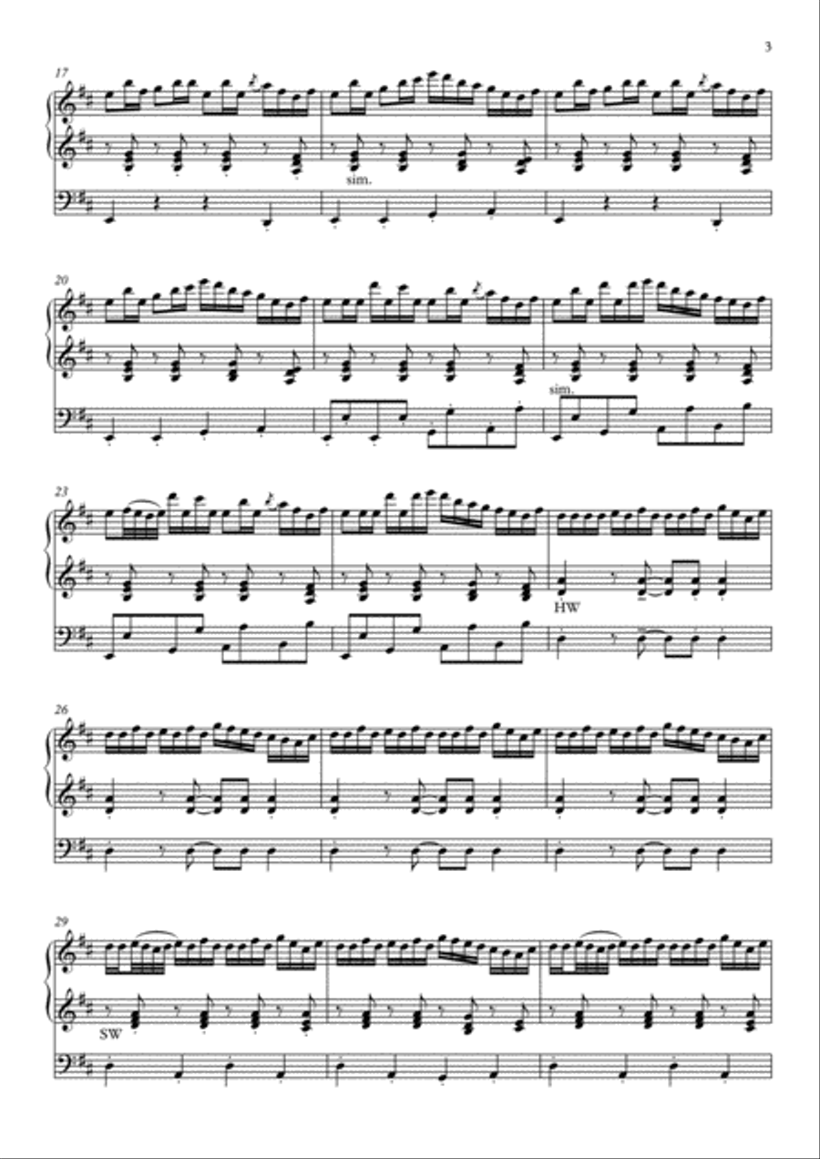 Gaelic Fantasy for organ Organ Solo scores gallery preview page 3