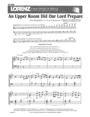 An Upper Room Did Our Lord Prepare