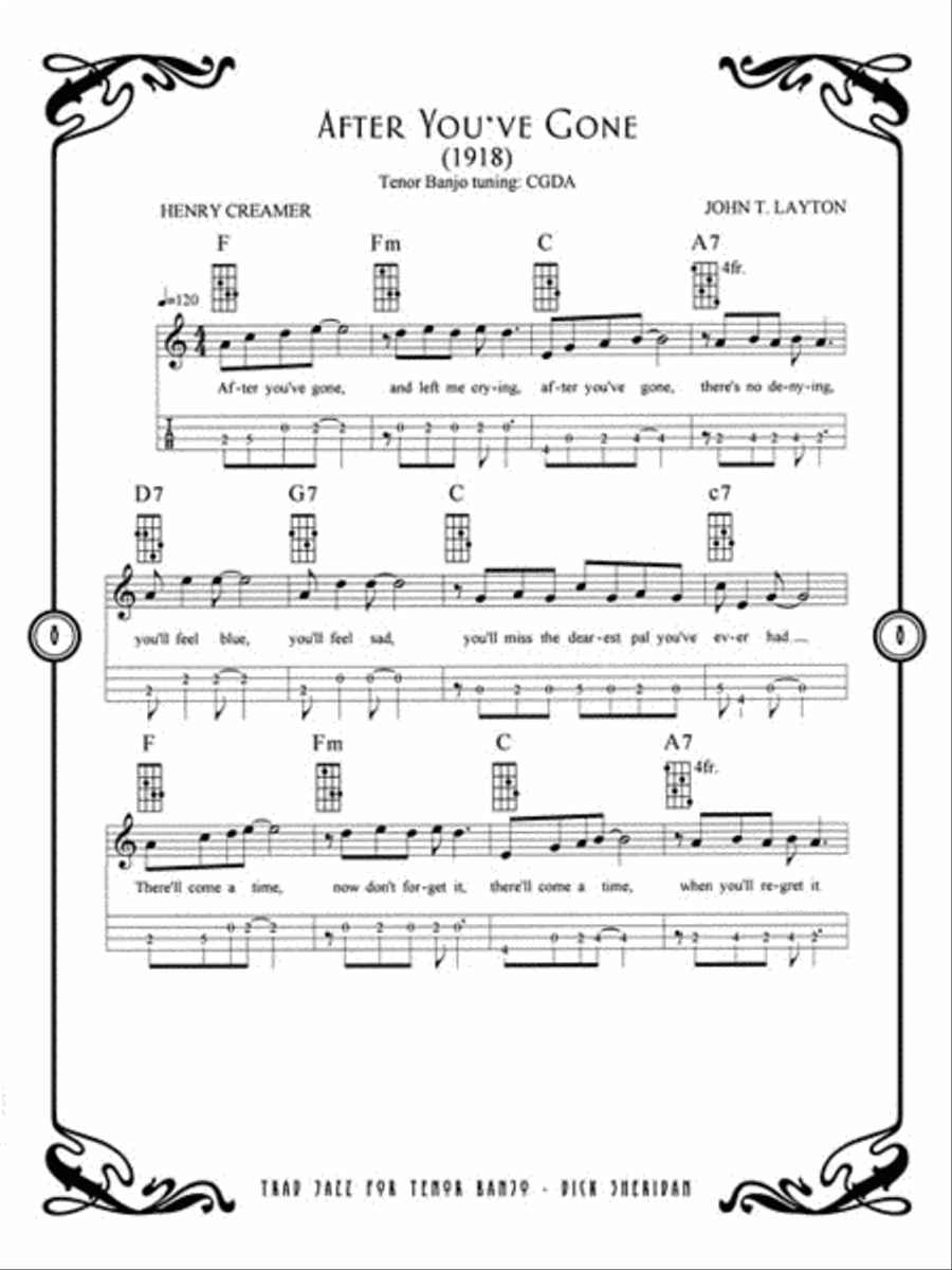 Trad Jazz for Tenor Banjo image number null