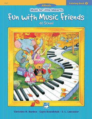 Book cover for Music for Little Mozarts Coloring Book, Book 3