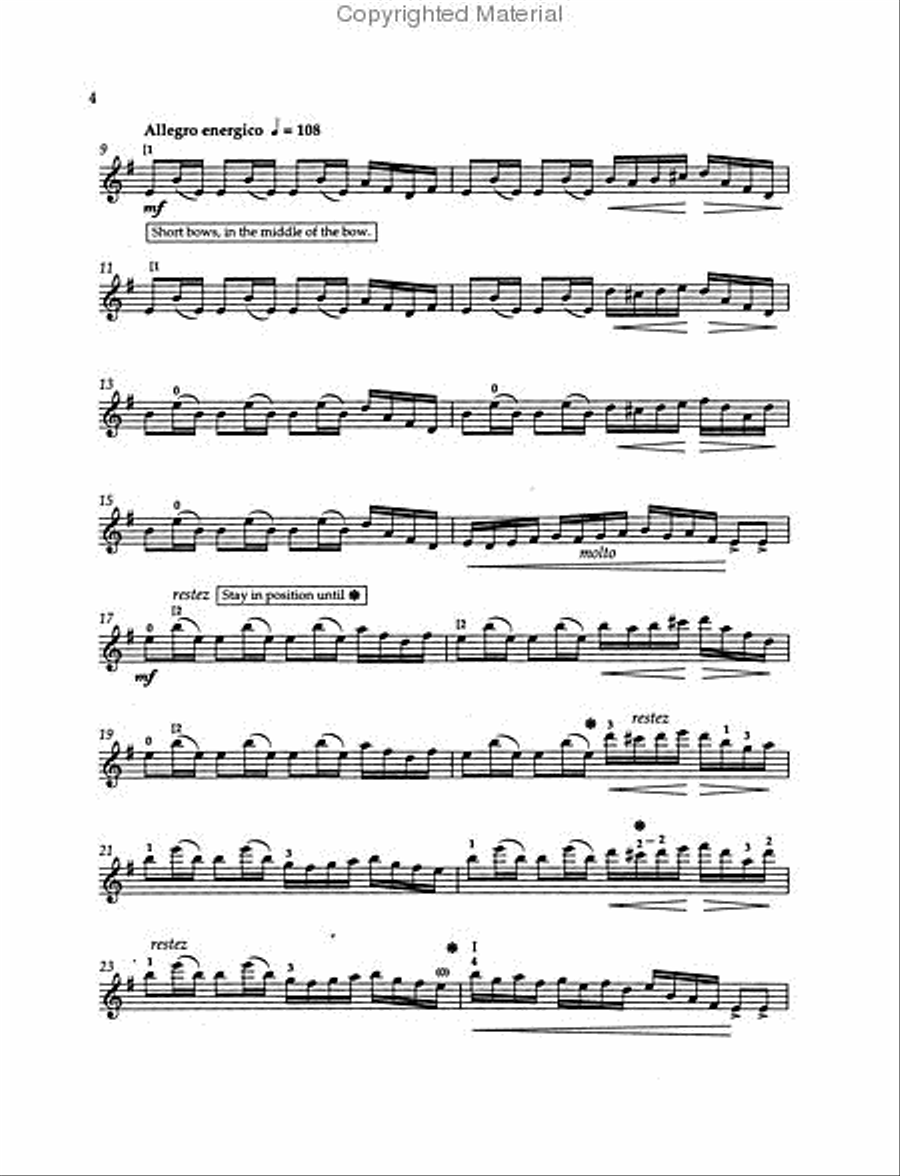 Technique Flies High! Violin Solo scores gallery preview page 2