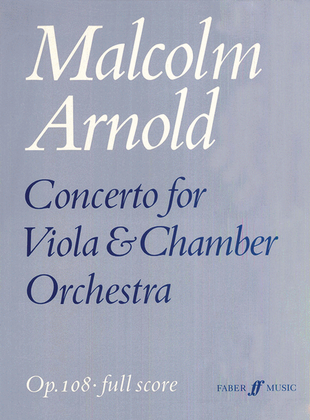 Book cover for Concerto for Viola