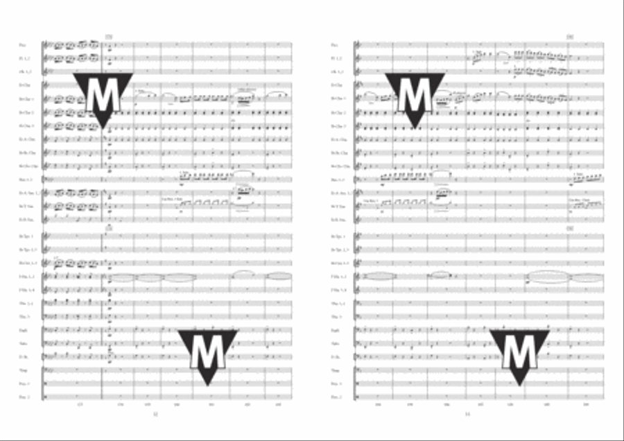 Il Barbiere di Siviglia Concert Band scores gallery preview page 15