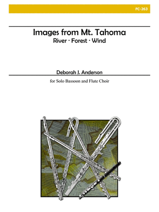 Images from Mt. Tahoma for Solo Bassoon and Flute Choir