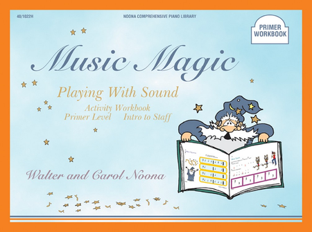 Noona Comprehensive Music Magic Piano Playing with Sound Activity Workbook Primer