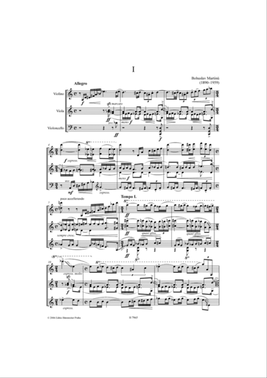 String Trio No. 1 String Trio scores gallery preview page 2
