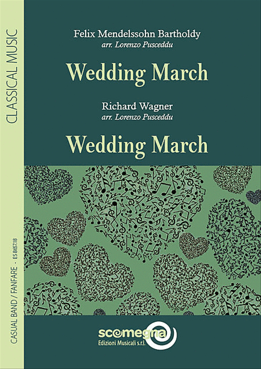 Wedding March Concert Band scores gallery preview page 1