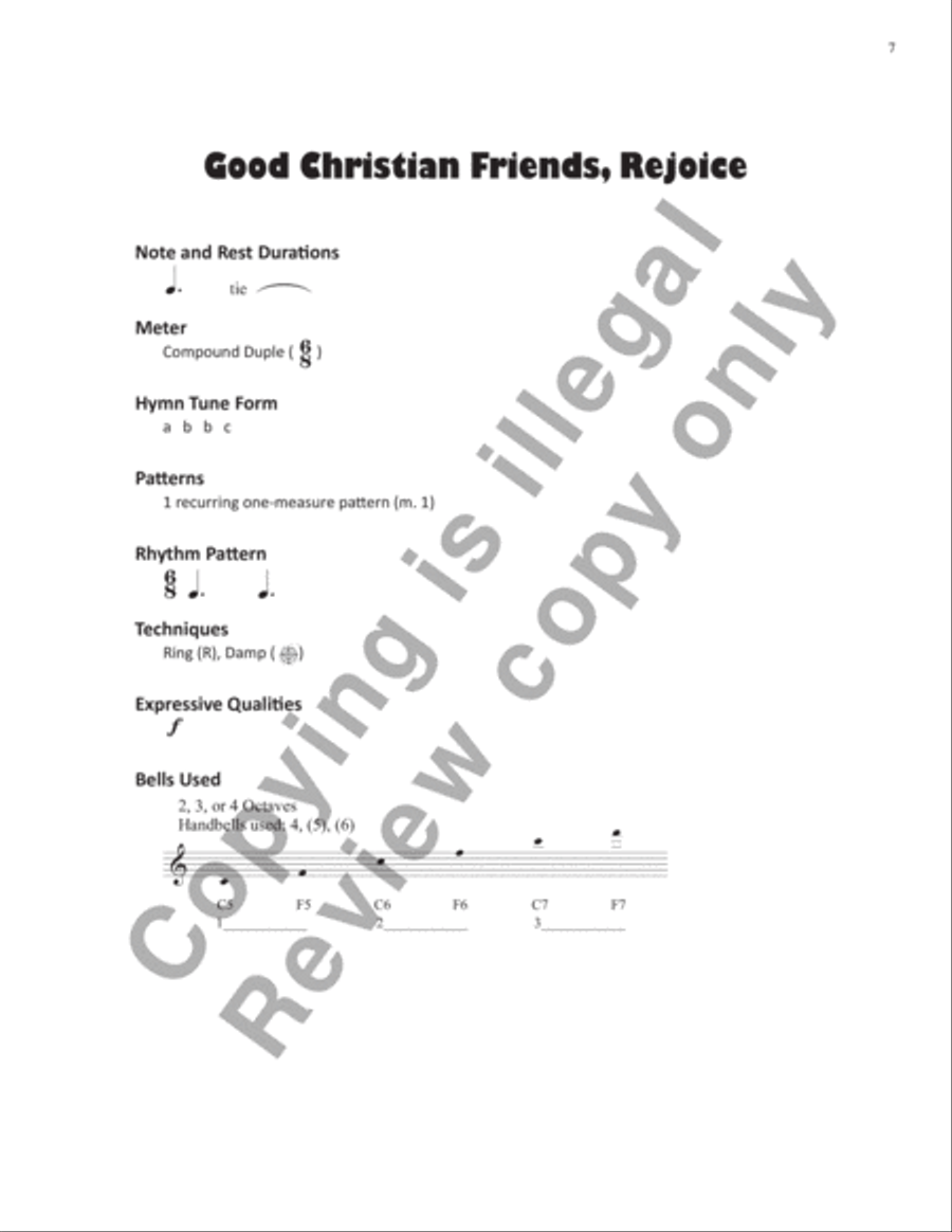 Hymns for Handbells Reproducible Accompaniments and Settings