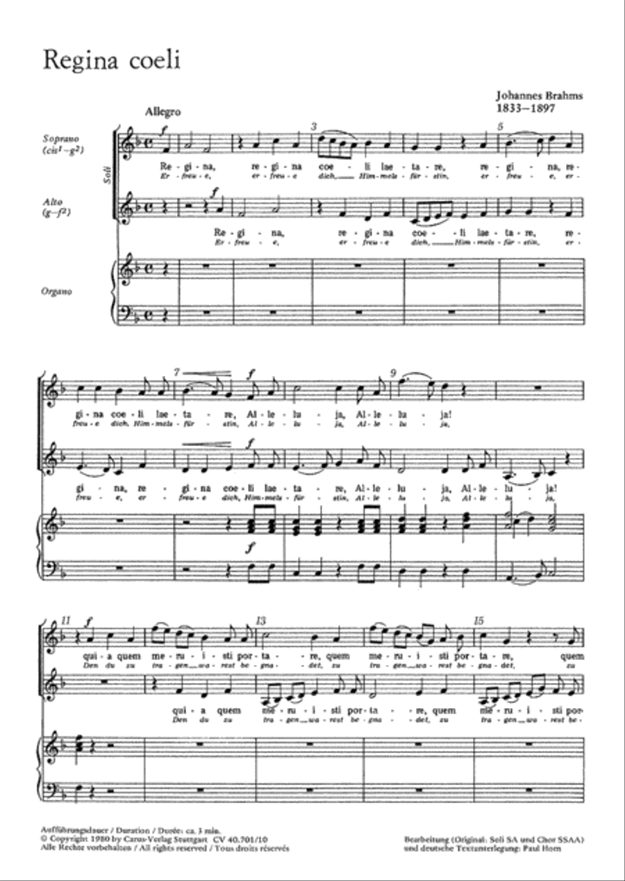 Regina coeli SA scores gallery preview page 1