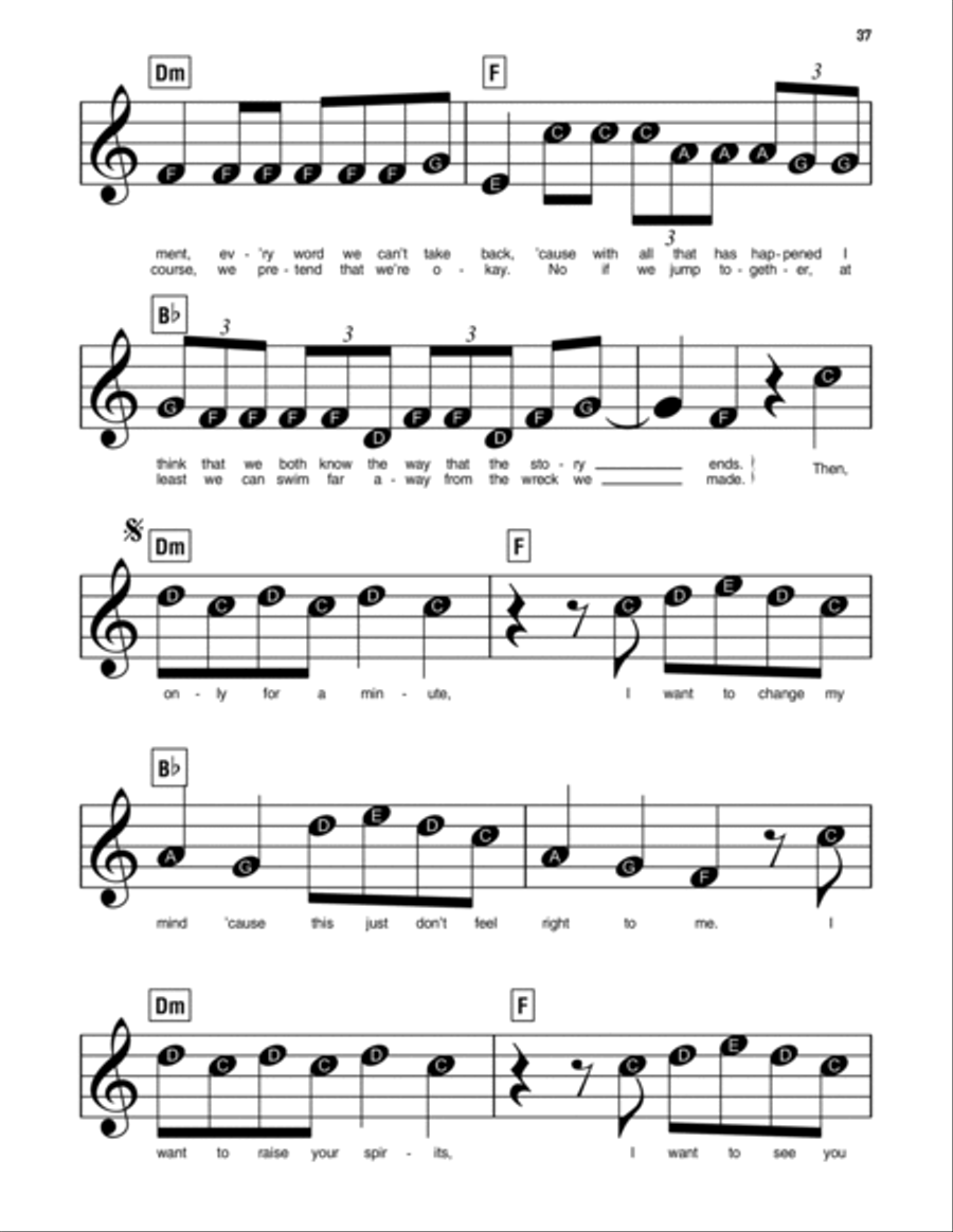 Happier Easy Piano scores gallery preview page 2