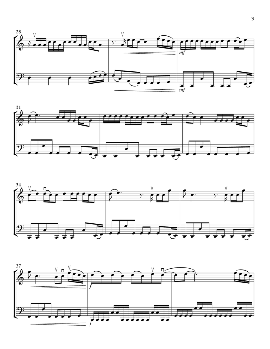 Daylight String Duet scores gallery preview page 3