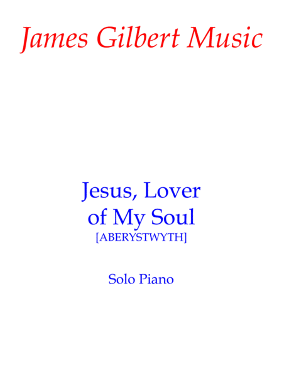 Jesus, Lover Of My Soul Jesus, Lover Of My Soul Piano Solo scores gallery preview page 1