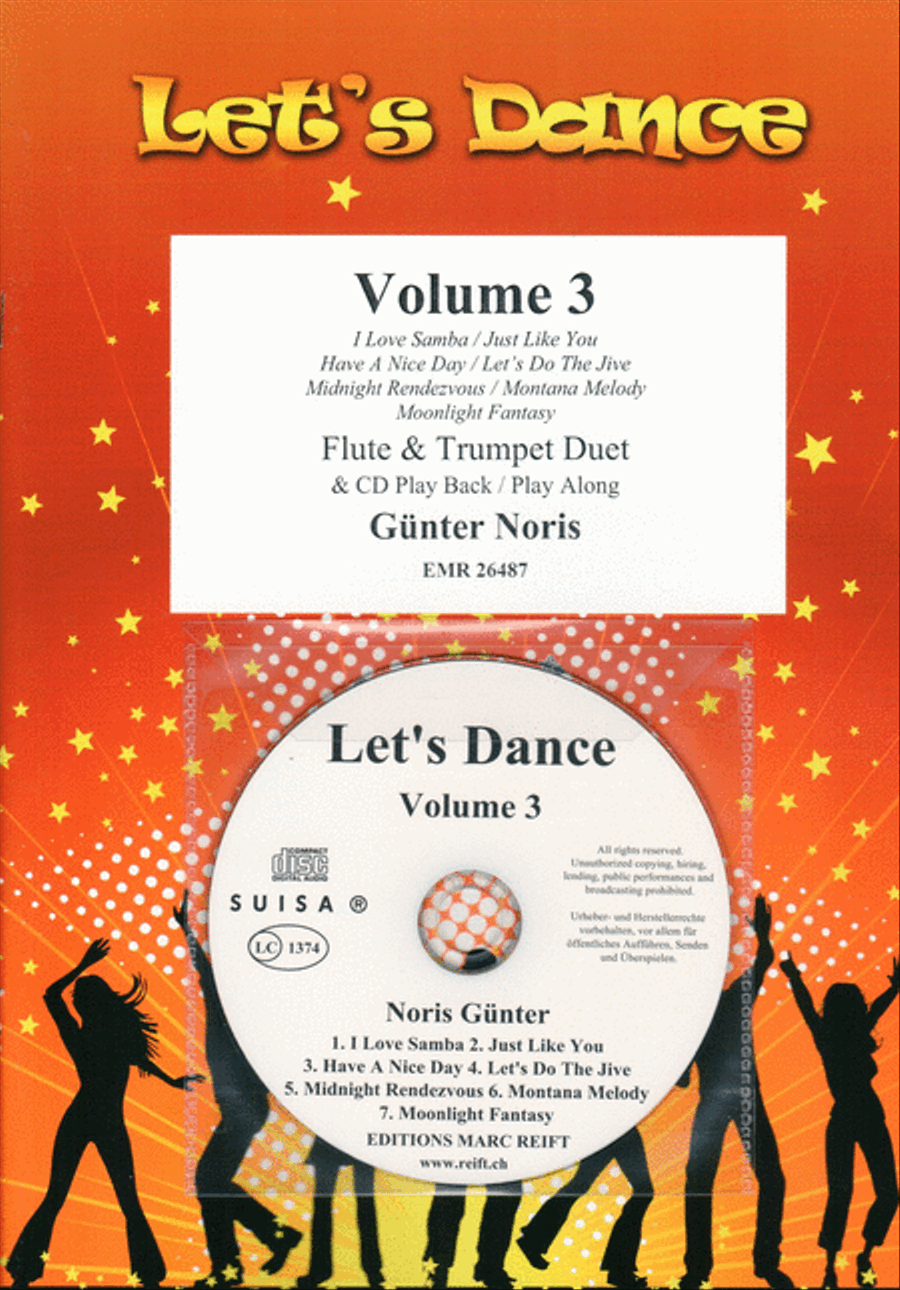 Let's Dance Volume 3 Let's Dance Volume 3 Flute scores gallery preview page 1