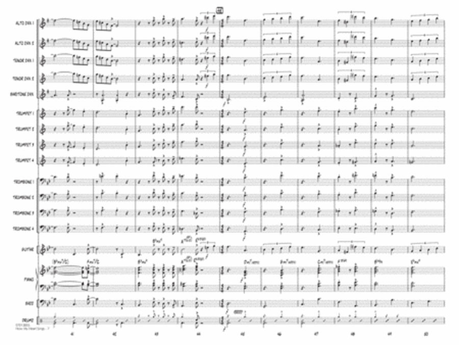 How My Heart Sings (arr. Mike Tomaro) - Conductor Score (Full Score)