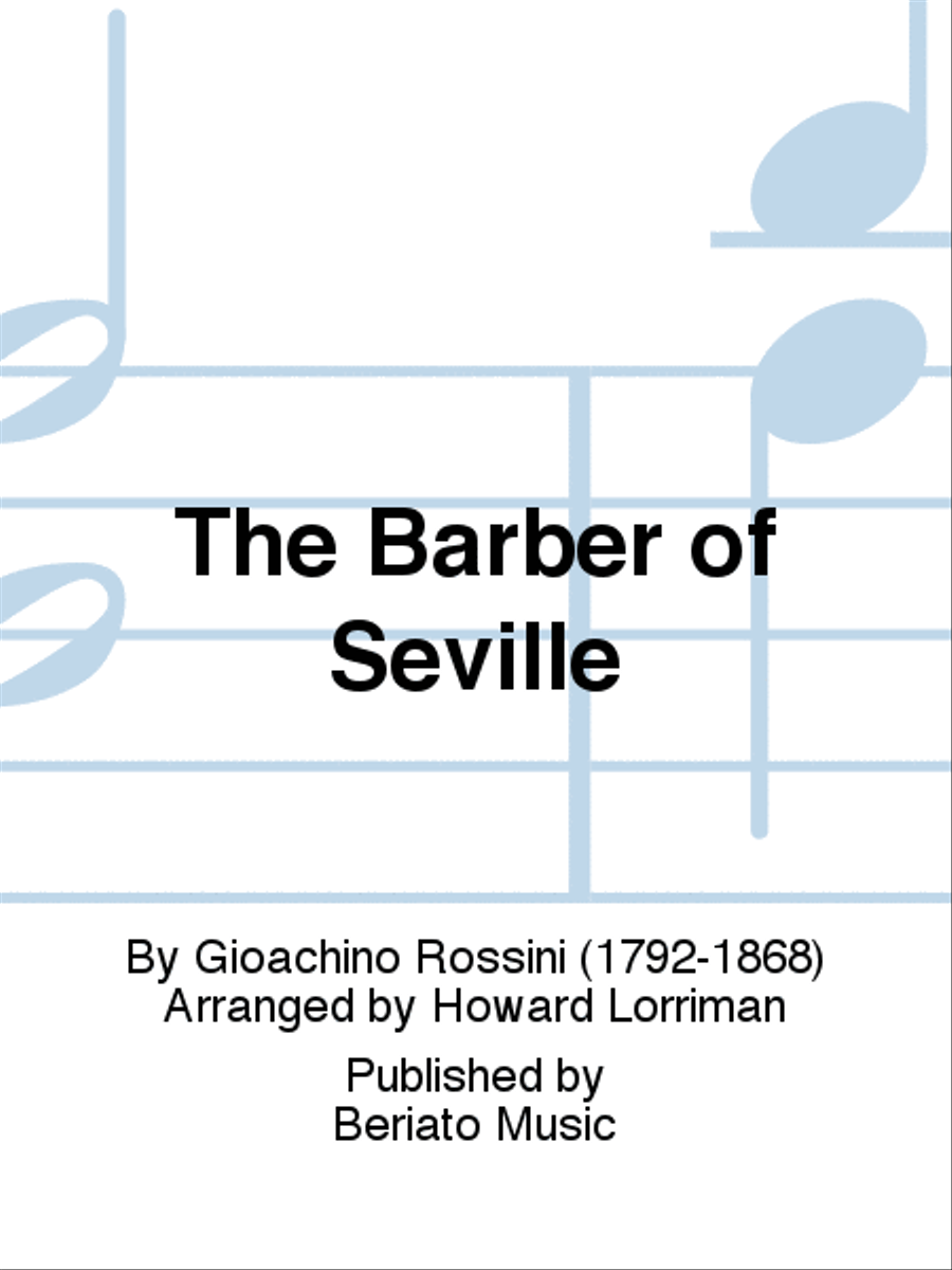 The Barber of Seville Brass Band scores gallery preview page 1