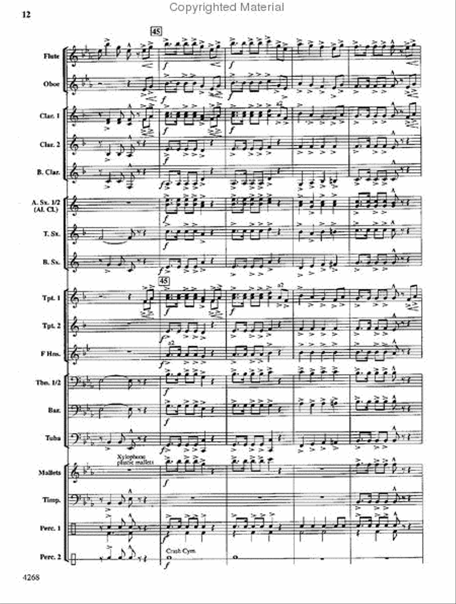 Winchester Chronicles Winchester Chronicles Concert Band scores gallery preview page 11