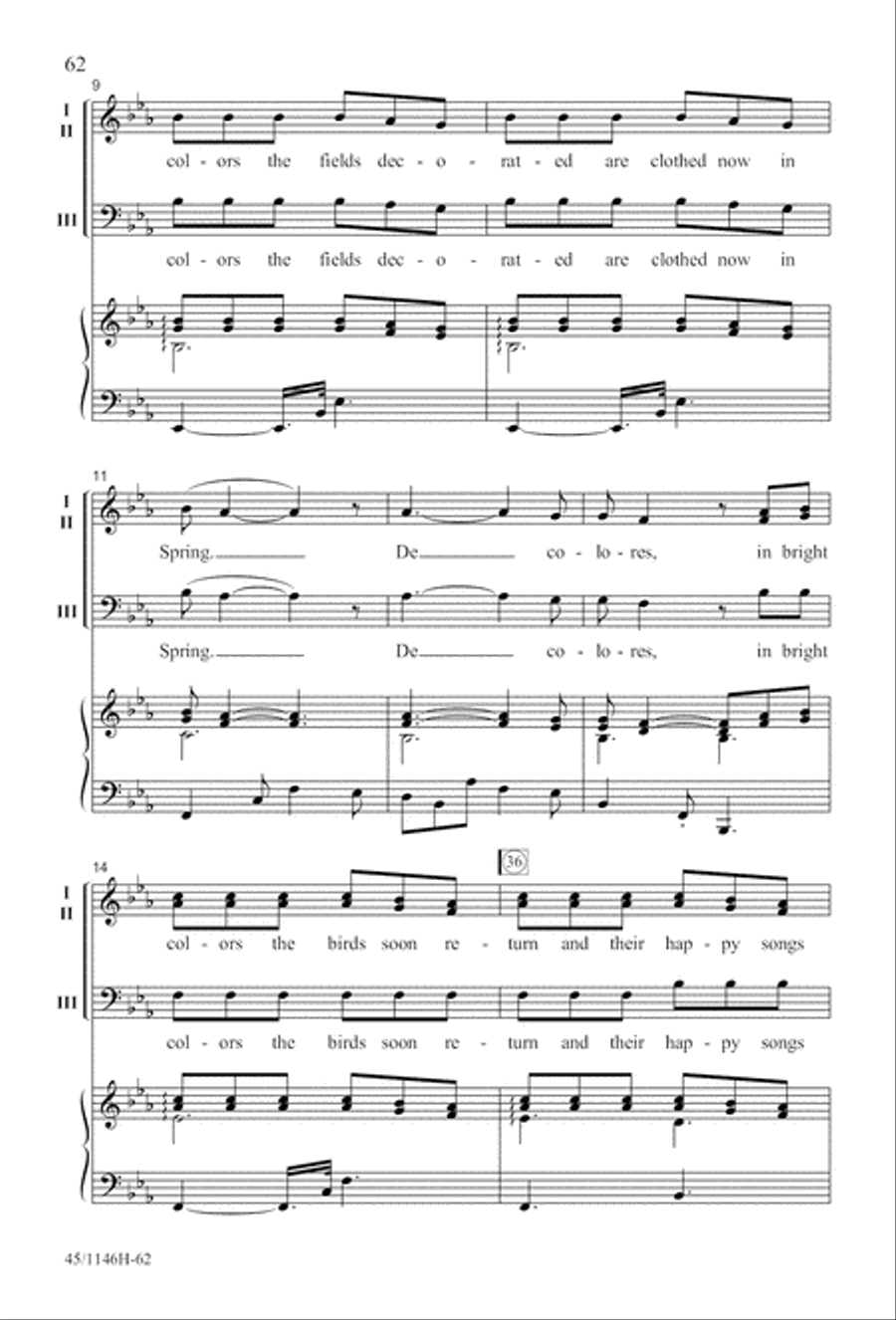 We Sing the World Around We Sing the World Around Choir scores gallery preview page 62