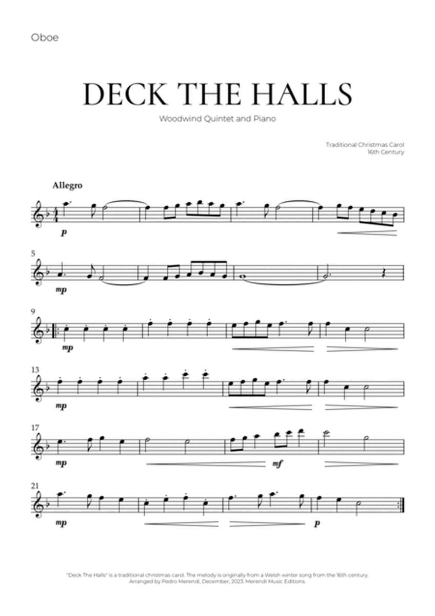 Deck The Halls (Woodwind Quintet) - Christmas Carol image number null