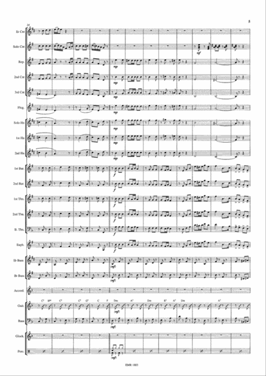Amboss Polka Brass Band scores gallery preview page 6