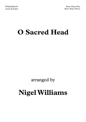 Book cover for O Sacred Head, for String Quartet