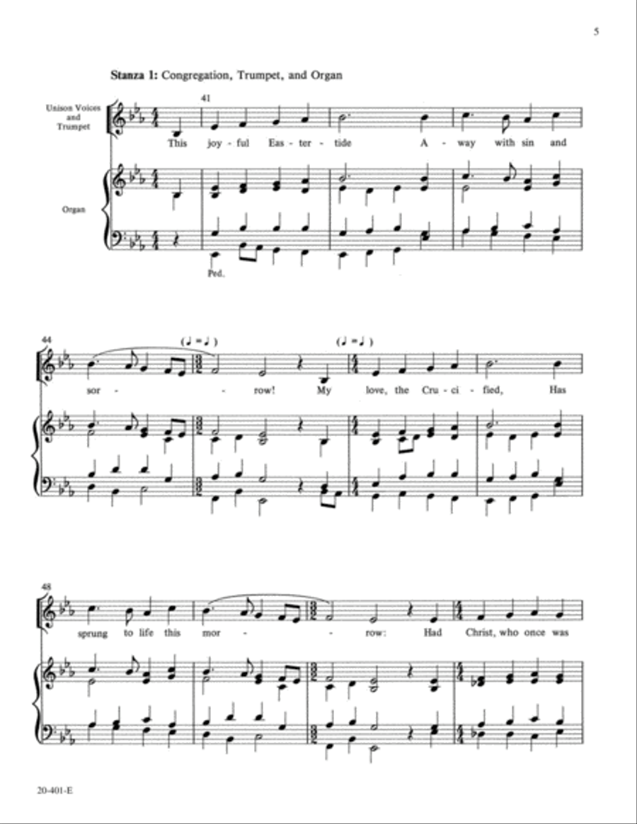 This Joyful Eastertide Choir scores gallery preview page 5