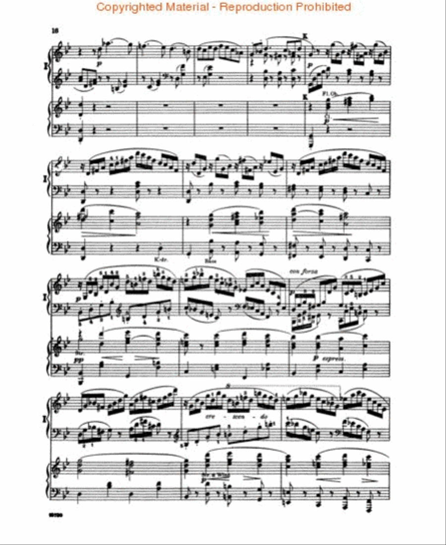 Concerto No. 1 in G Minor, Op. 25 Piano scores gallery preview page 3