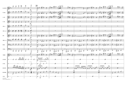 Sweet Georgia Brown (arr. Matt Conaway & Jack Holt) - Conductor Score (Full Score)