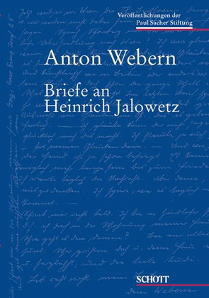 Briefe an Heinrich Jalowetz Vol. 7,1 und 7,2