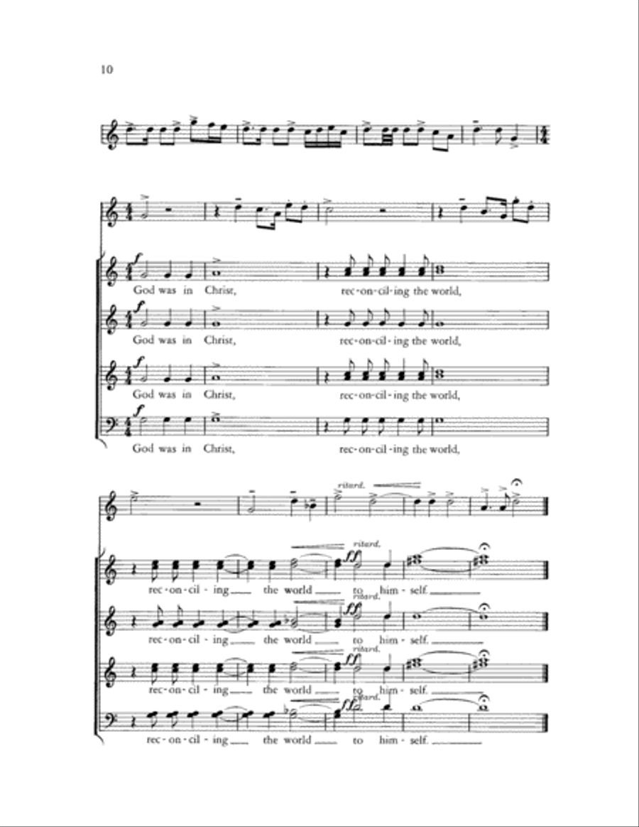 Reconciliation Reconciliation Choir scores gallery preview page 10