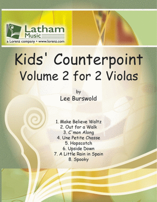 Kids Counterpoint Book 2 2 Vla