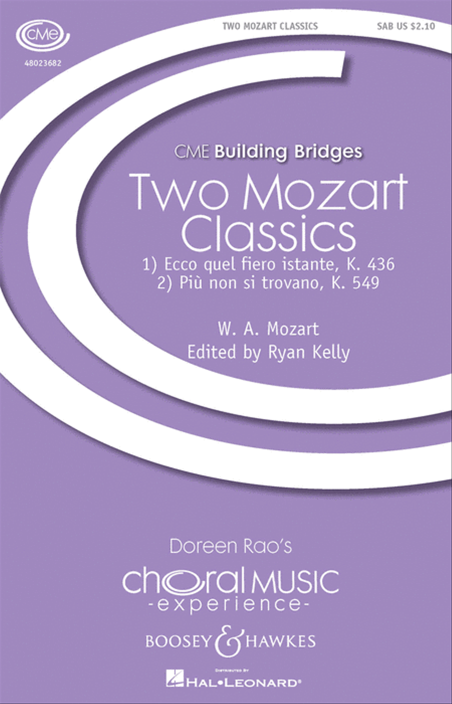 Two Mozart Classics 3-Part scores gallery preview page 1