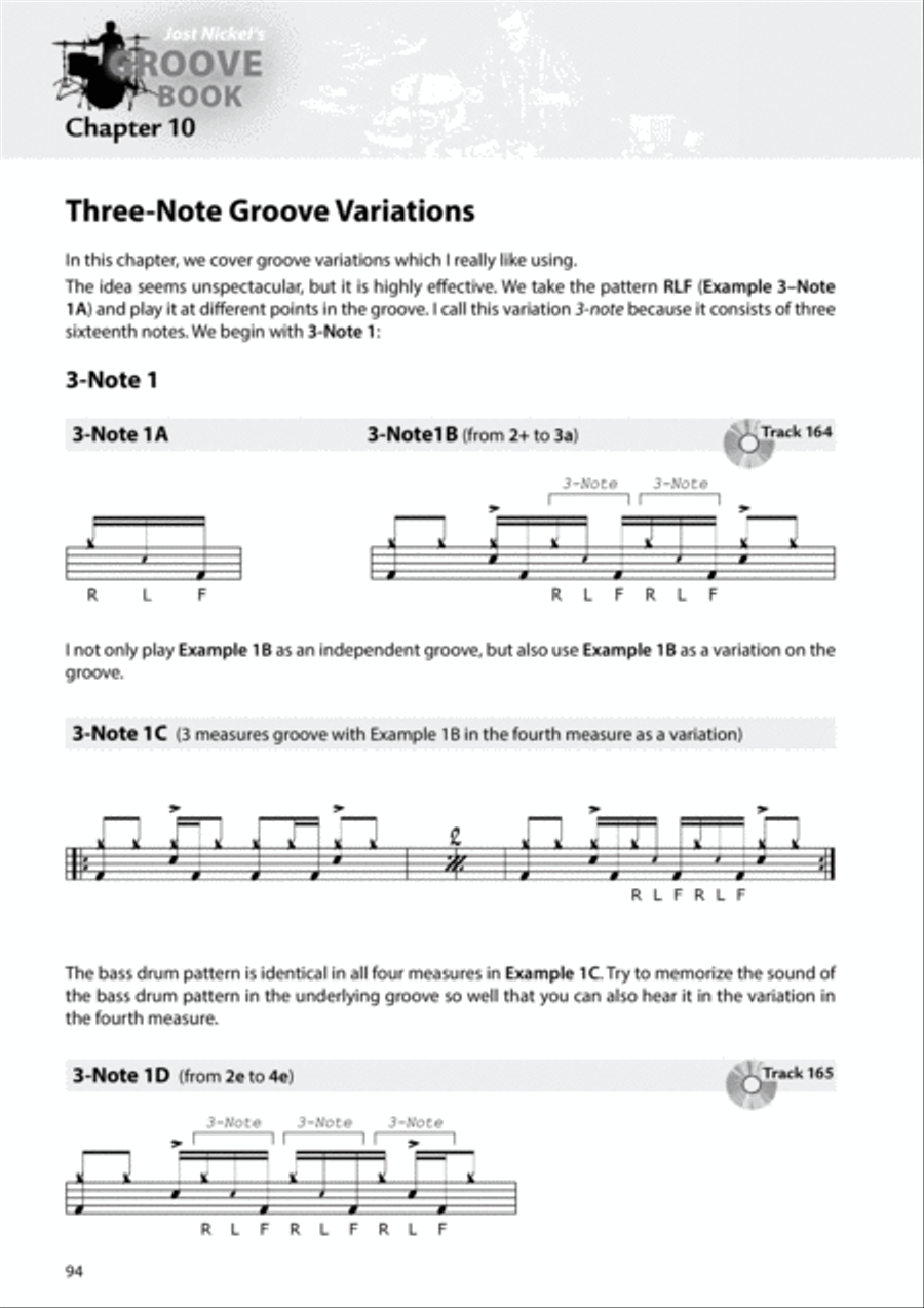 Jost Nickel's Groove Book Drum Set scores gallery preview page 2
