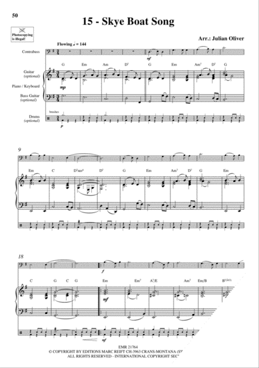 20 Celtic Hits Double Bass scores gallery preview page 17