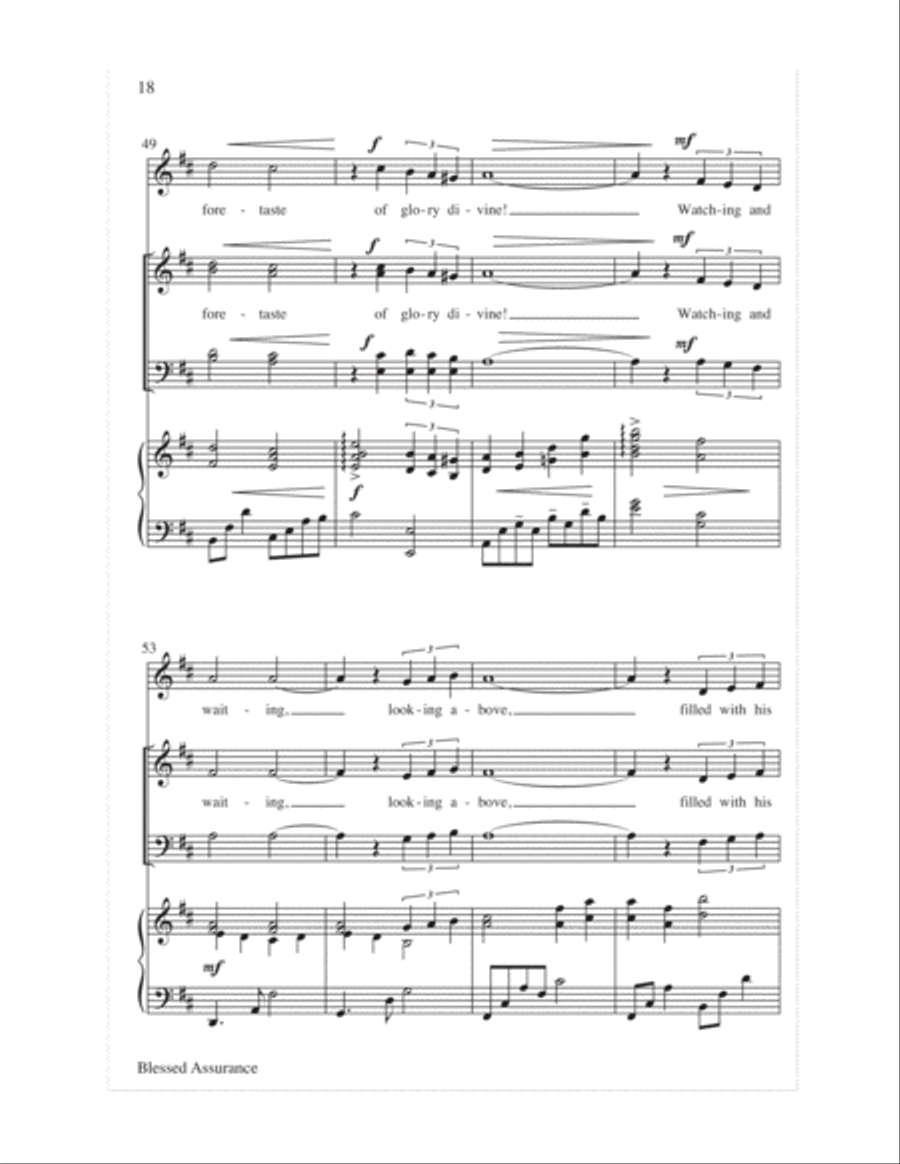 Let the Children Sing 4-Part scores gallery preview page 20