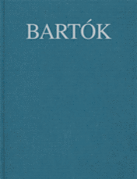 Bela Bartok : Works for Piano 1914-1920