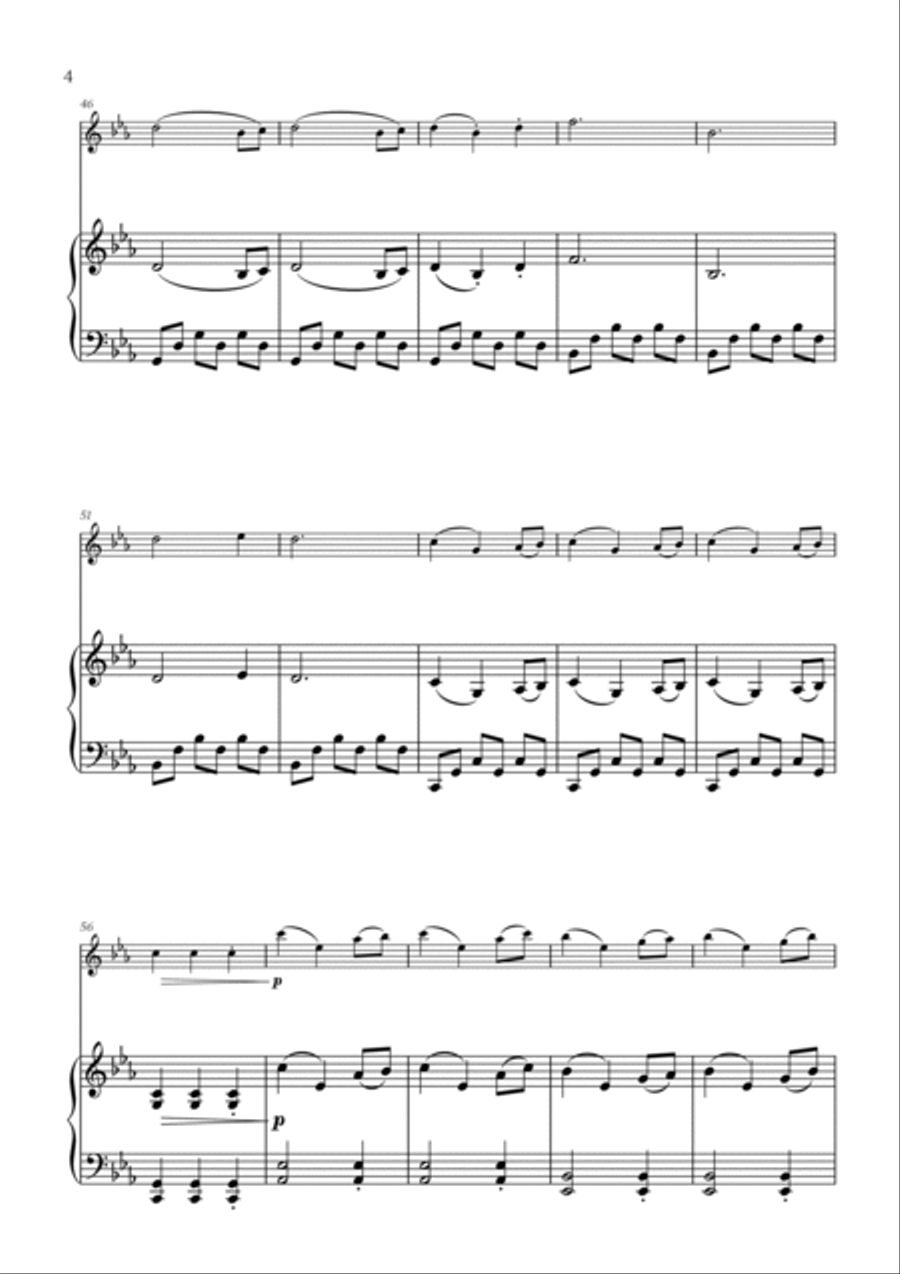 Game Of Thrones Violin Solo scores gallery preview page 4